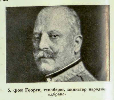 v. Georgi, Gen.-Oberst, Minister of defence
