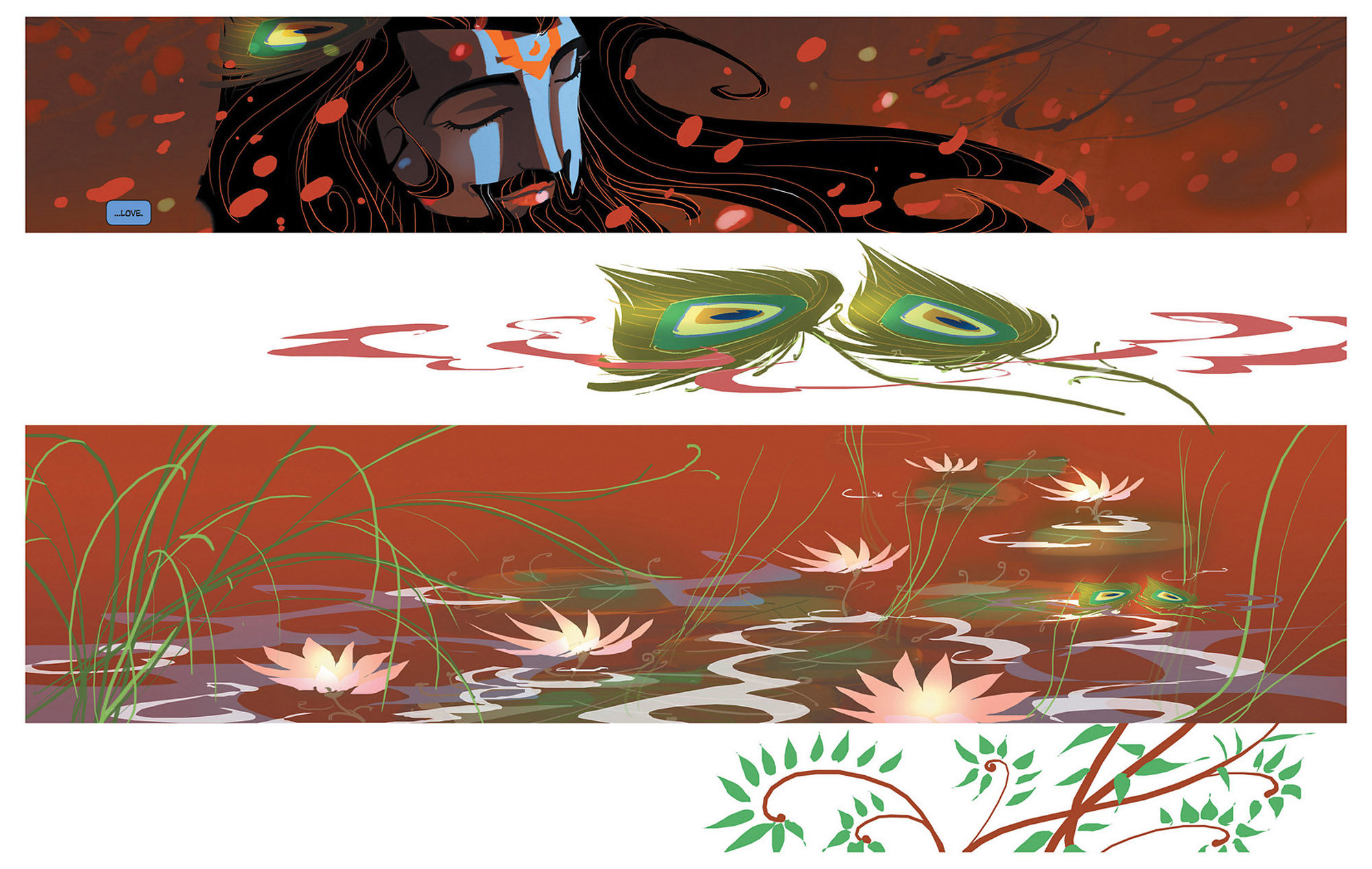 Read online Krishna: A Journey Within comic -  Issue # TPB (Part 1) - 85