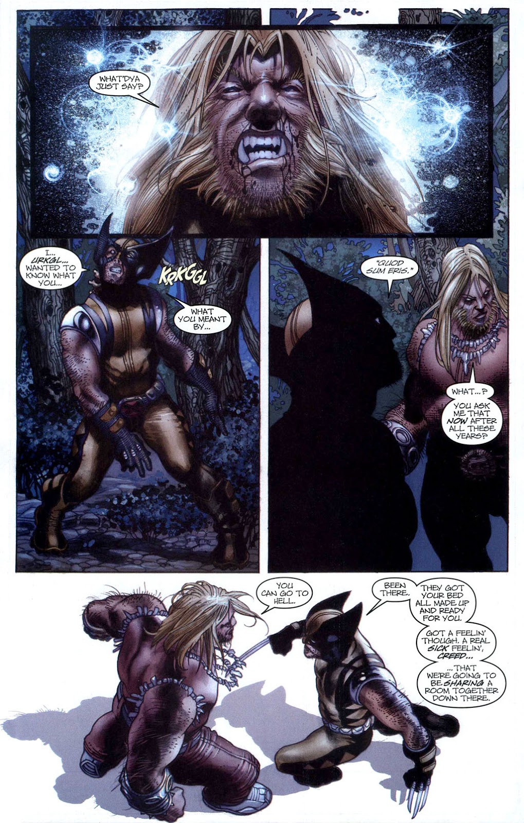 Read online Wolverine (2003) comic - Issue #50 - 18