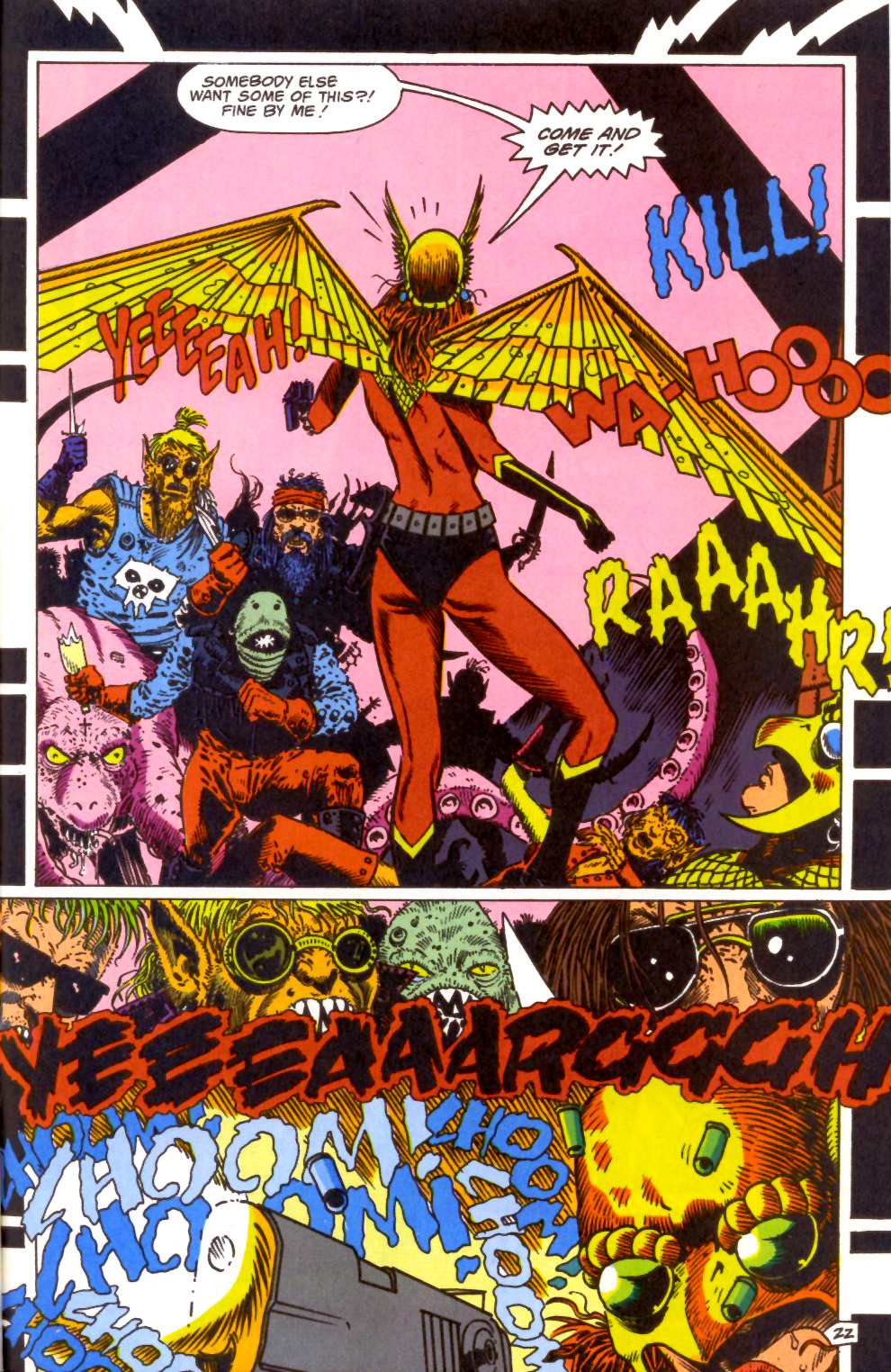 Read online Hawkworld (1990) comic -  Issue #31 - 23