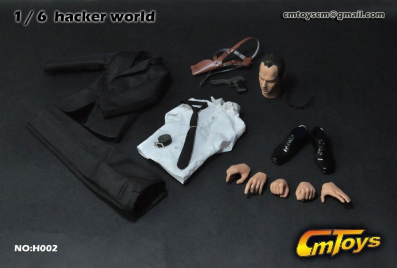 onesixthscalepictures CM Toys Hacker World Matrix Neo & Agent Smith