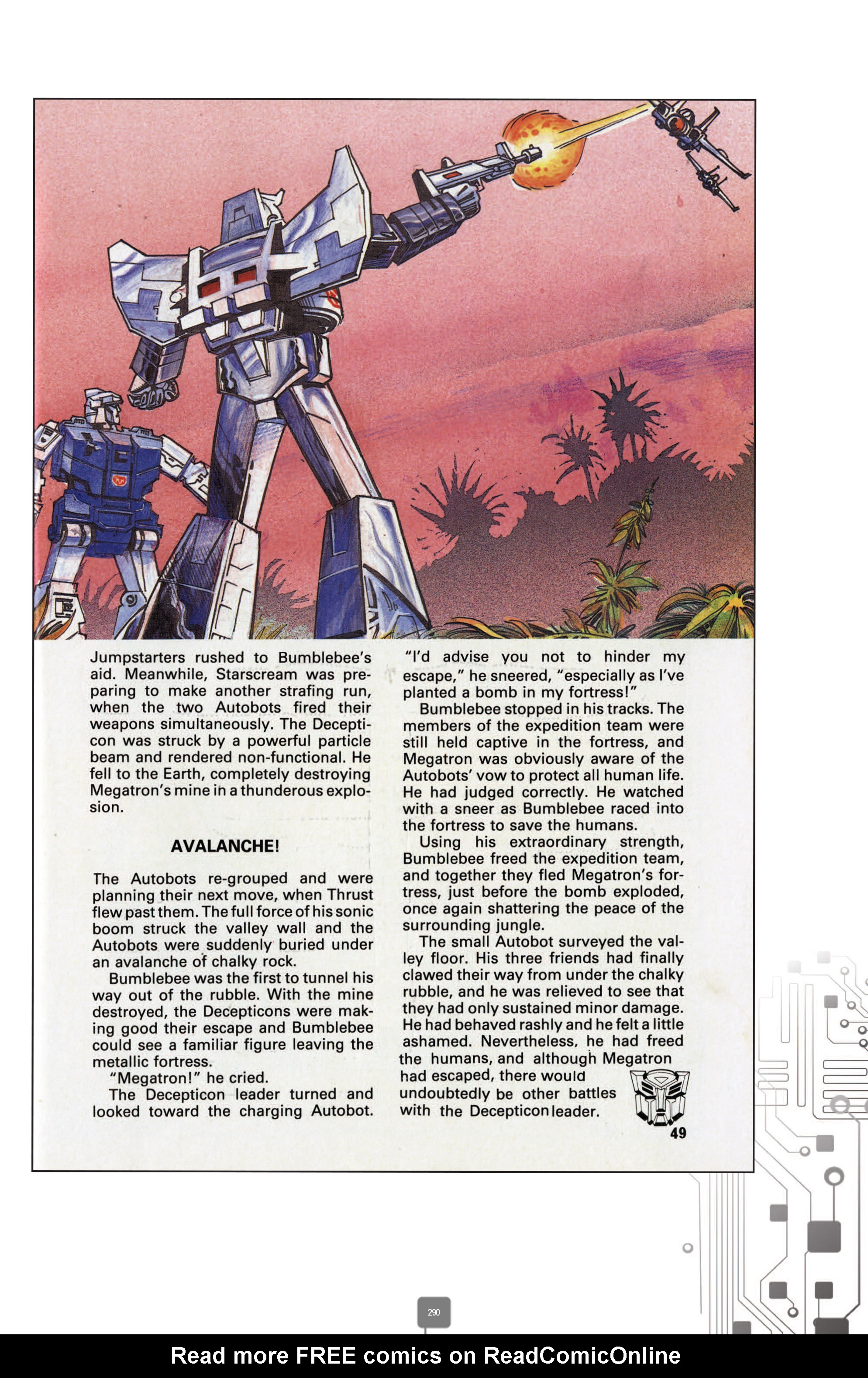 Read online The Transformers Classics UK comic -  Issue # TPB 1 - 291