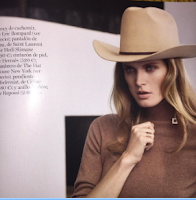 The Hat House handmade western beaver hat The Hat House photo of Vogue article western hat by Ken Lee Custom