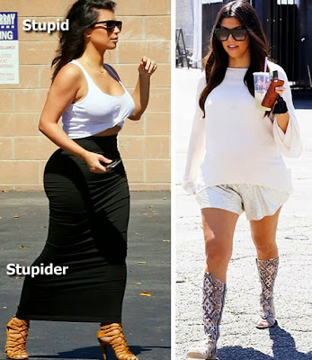Kim Kardashian stupid