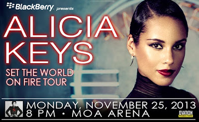 Alicia Keys Concert in Manila, Philippines