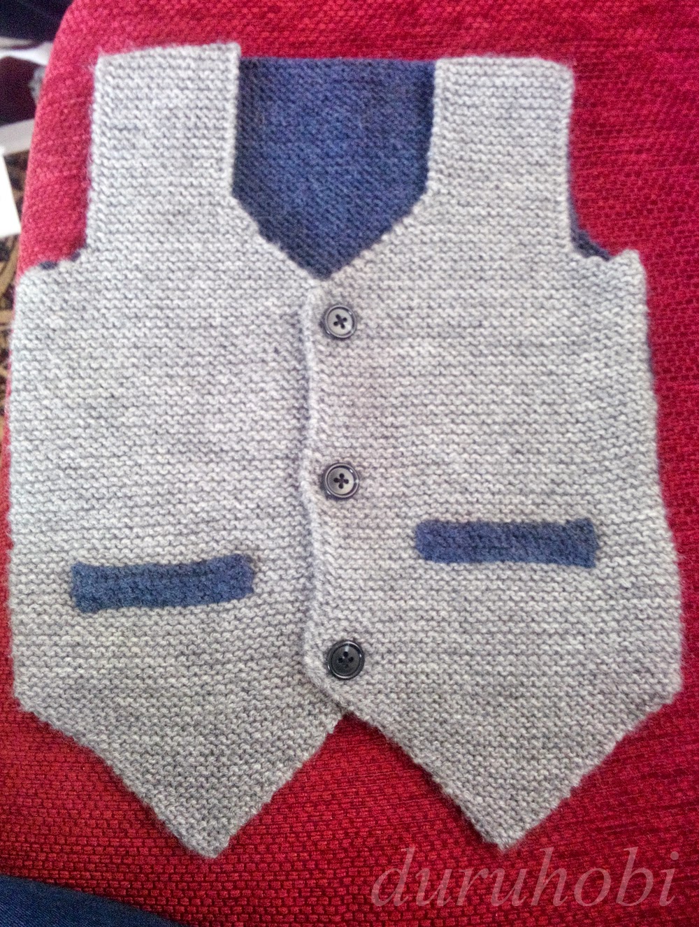 Duru Hobi Şık erkek bebek yeleği&hellip;