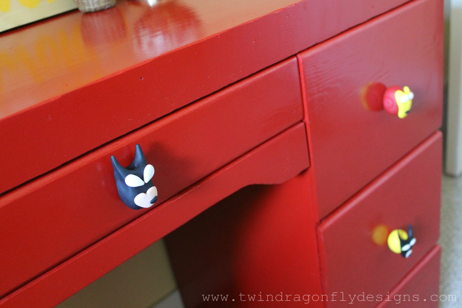 DIY Superhero Drawer Pulls » Homemade Heather