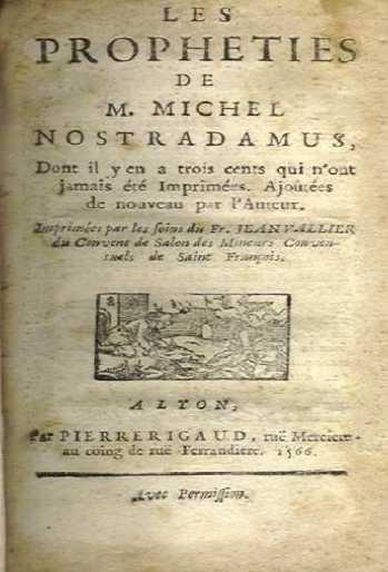 centurias nostradamus