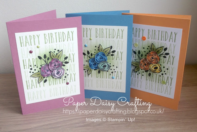 Perennial birthday from Stampin' Up!