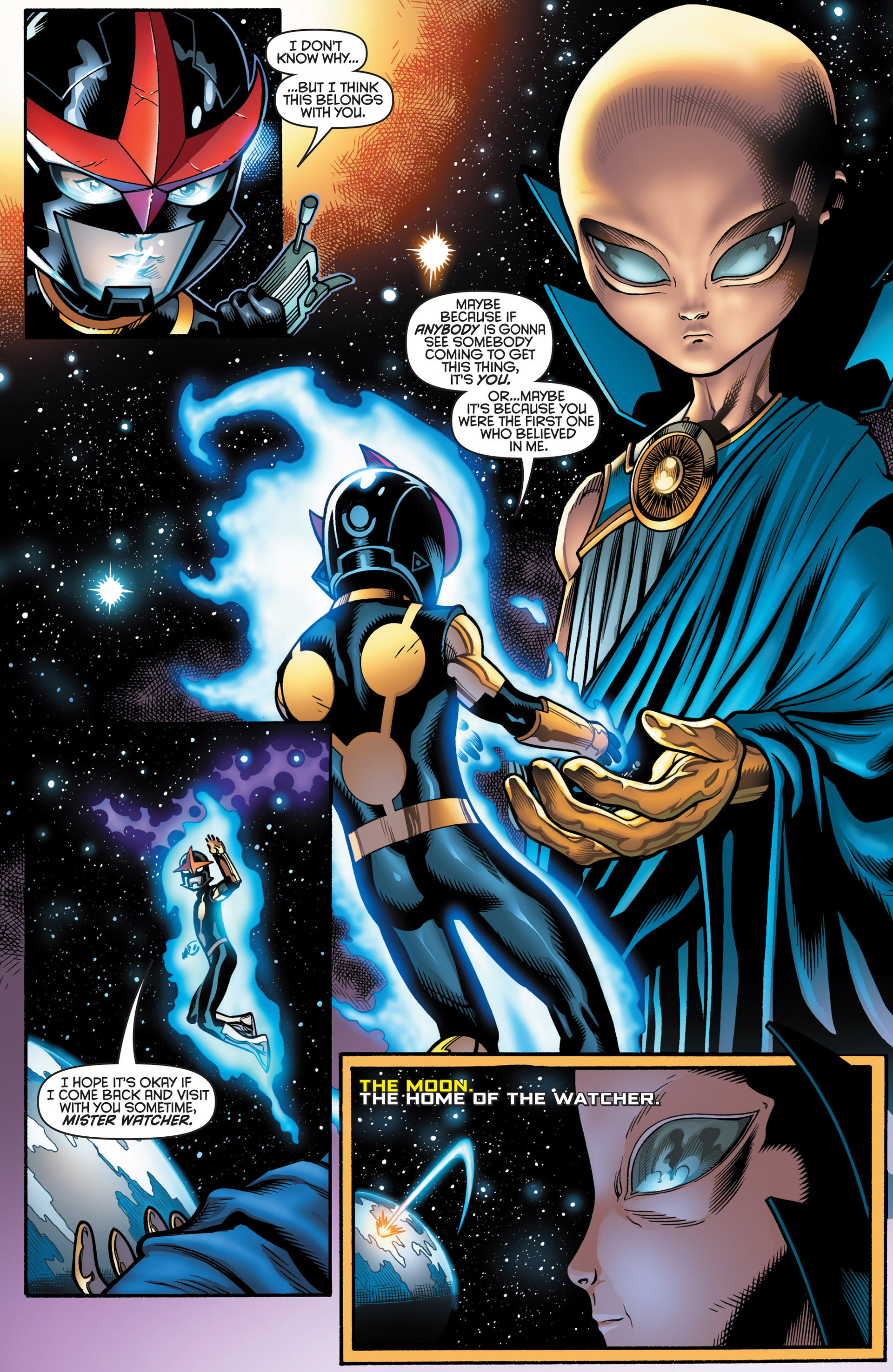Read online Nova (2013) comic -  Issue #5 - 17