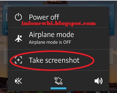 3 Cara Mengambil Gambar Screenshot Pada HP Android