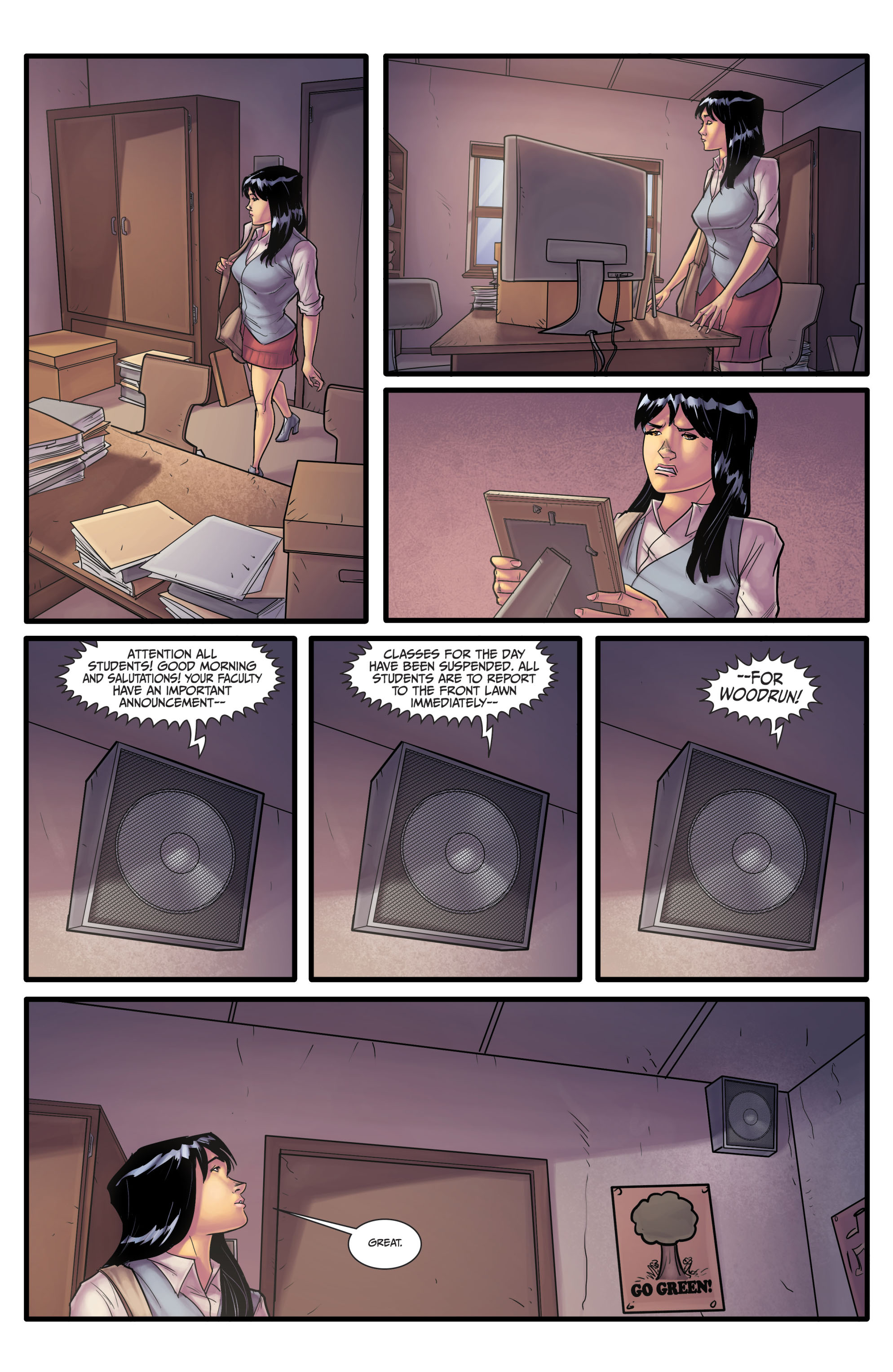 Read online Morning Glories comic -  Issue #14 - 17