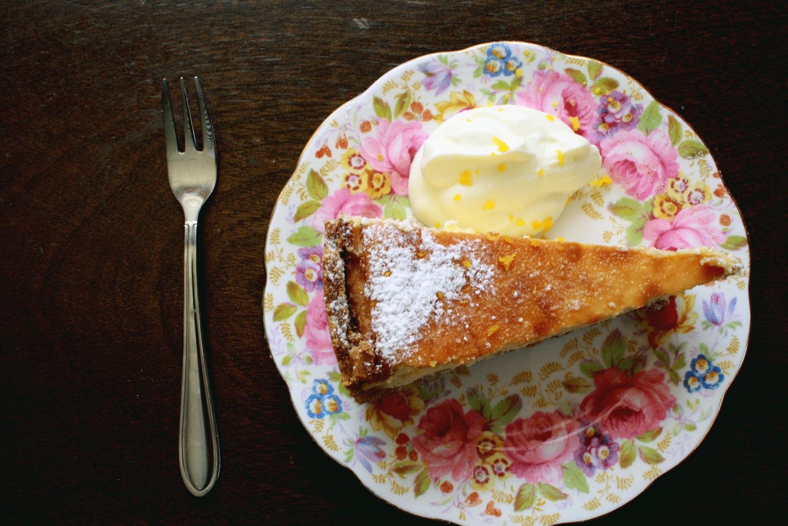 Mean Green Cuisine: Baked Lemon cheesecake