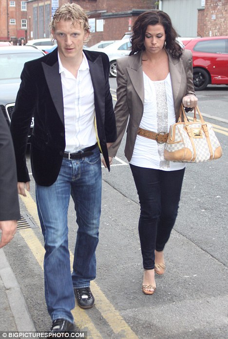 Sports Stars Blog: Dirk Kuyt Wife And cute babies Images 2012