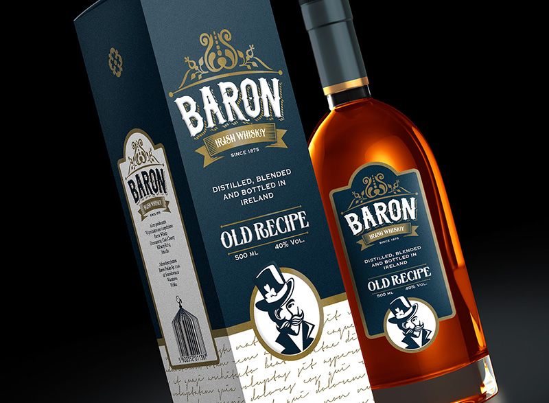 Baron Irish Whiskey Packaging Of The World