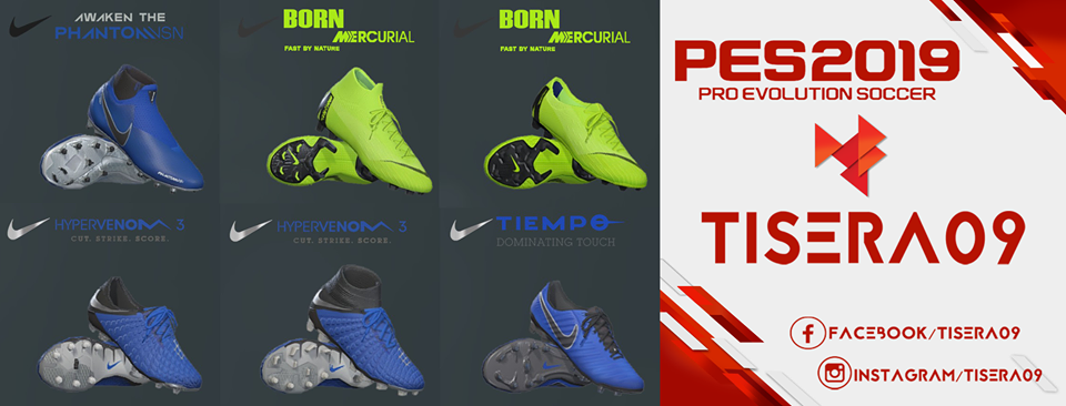 Resignación florero preferible PES 2019 / PES 2018 Nike Always Forward Pack by Tisera09 ~ SoccerFandom.com  | Free PES Patch and FIFA Updates