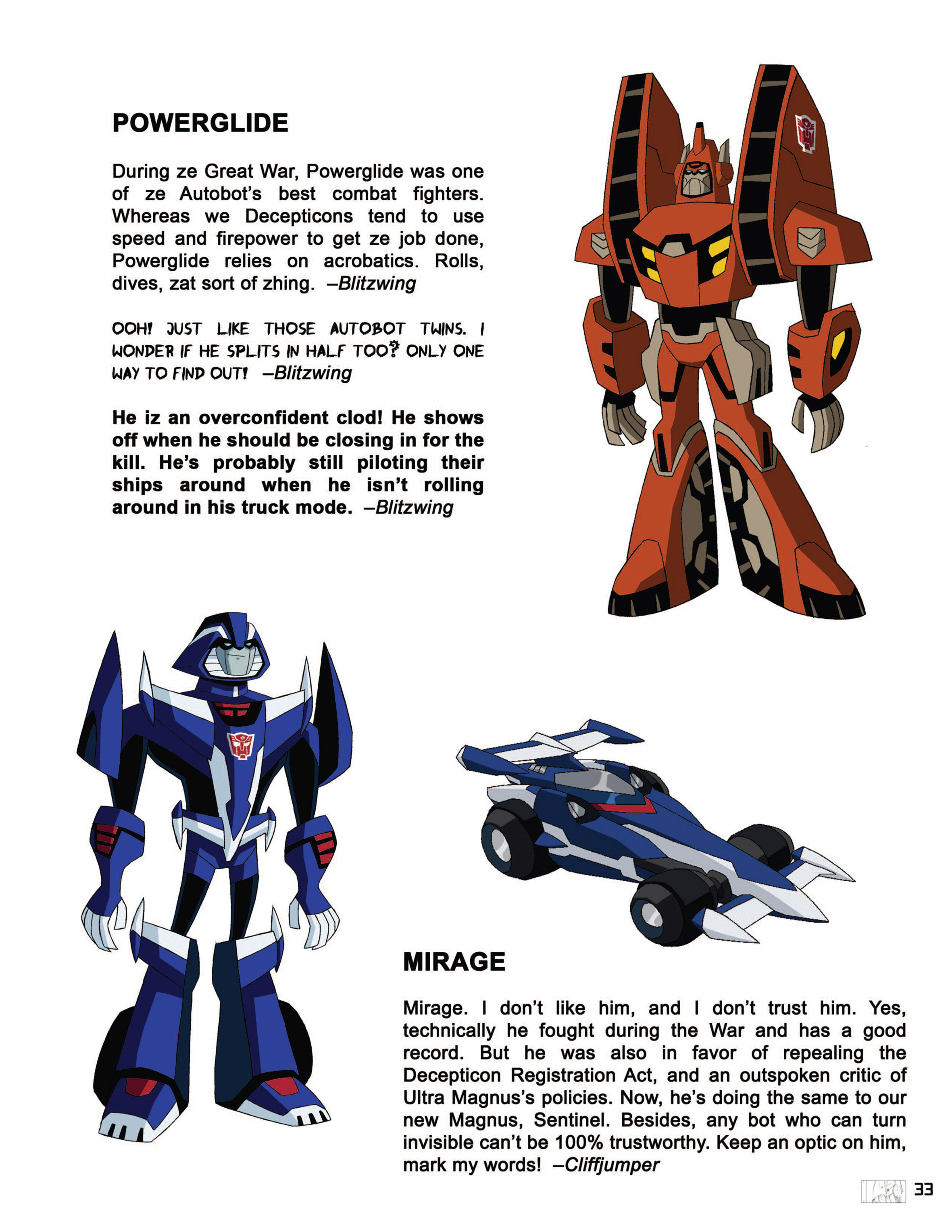 Read online Transformers Animated: The Allspark Almanac comic -  Issue # TPB 2 - 32