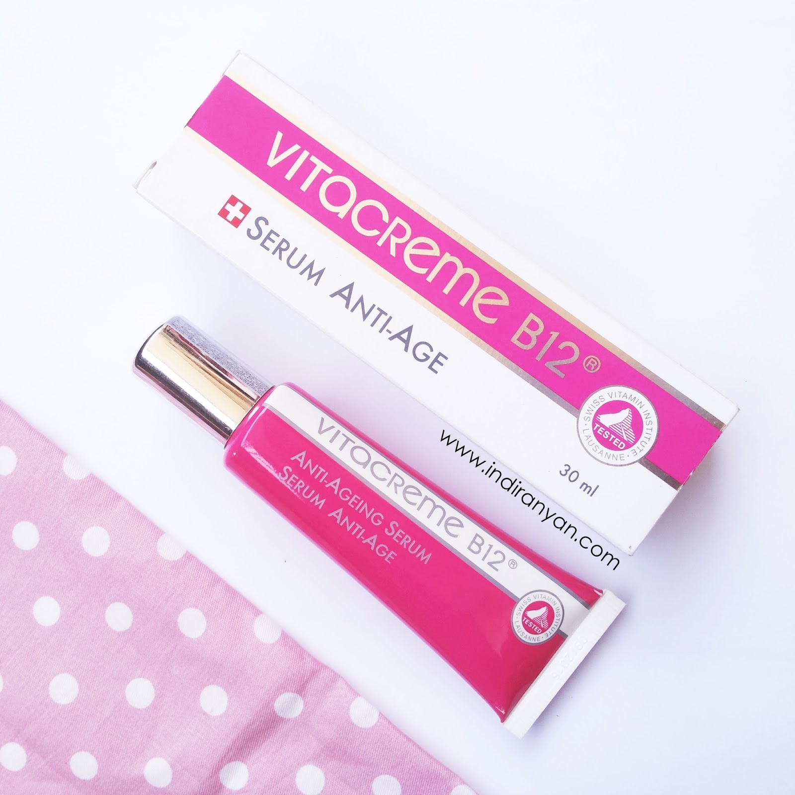 [REVIEW] Vitacreme B12 AntiAgeing Serum* What Indira Loves