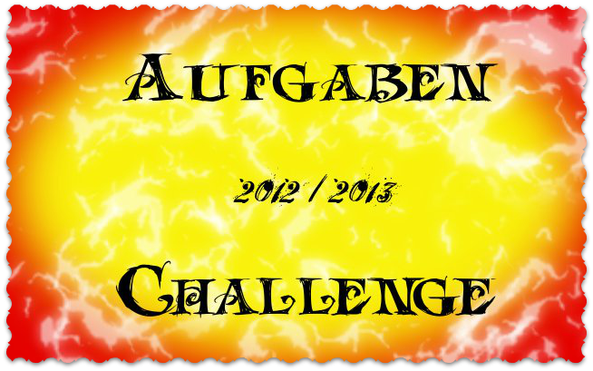 Buchzauber: Die Aufgaben-Challenge: Ich nehme teil