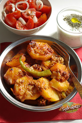 Kıymalı Patates Yemeği Kıymalı Patates Yemeği