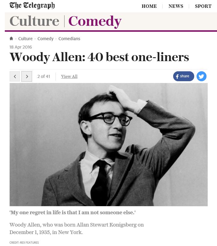 VANTAG galeria woodyallenbestjokesandoneliners/