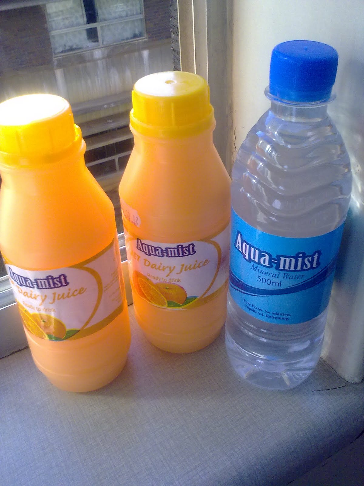 Veritas, Misericordiae et Miserabilis Aquamist pure Mineral Water and