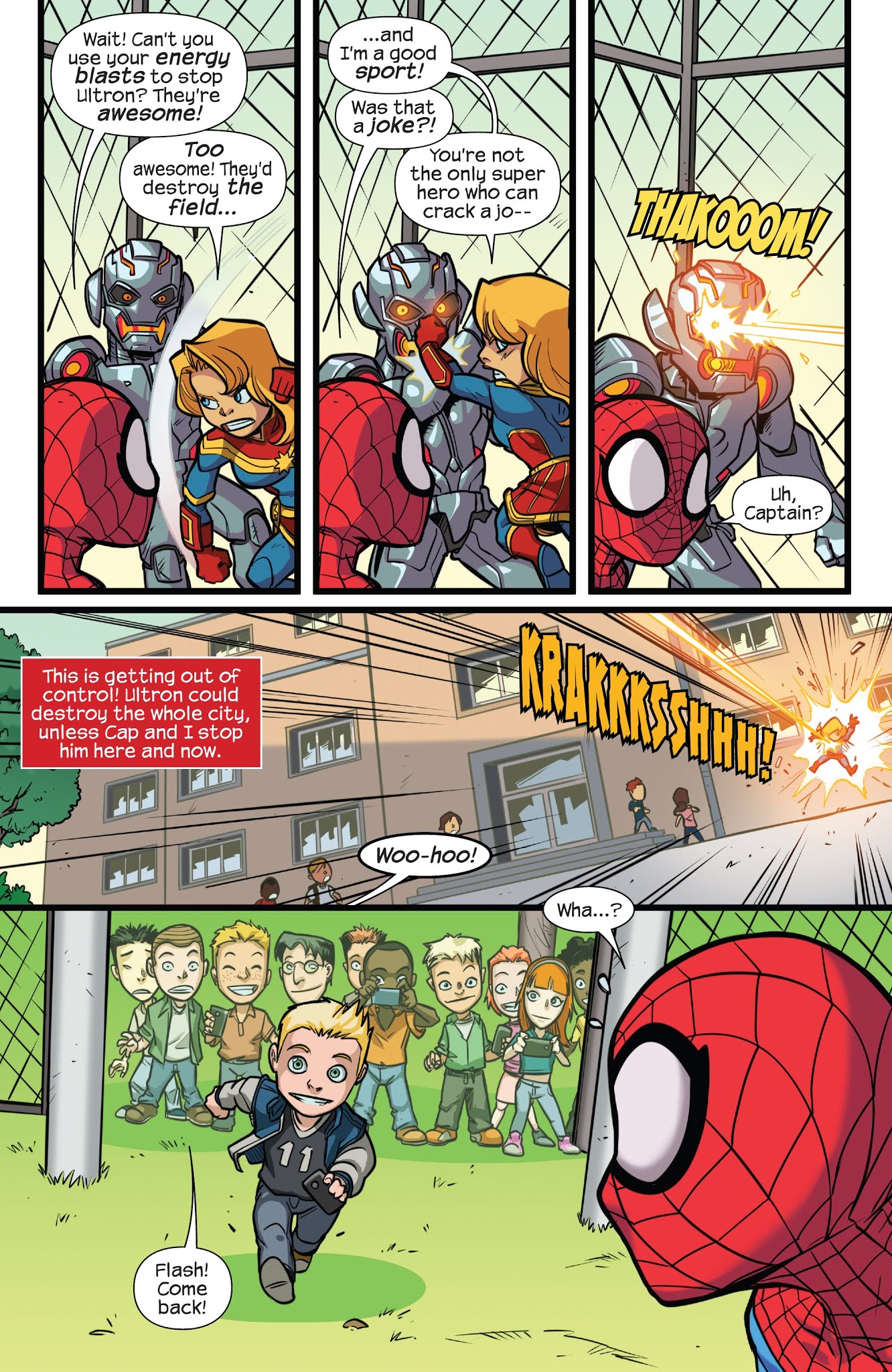 Read online Marvel Super Hero Adventures: Captain Marvel - First Day of School! comic -  Issue # Full - 7