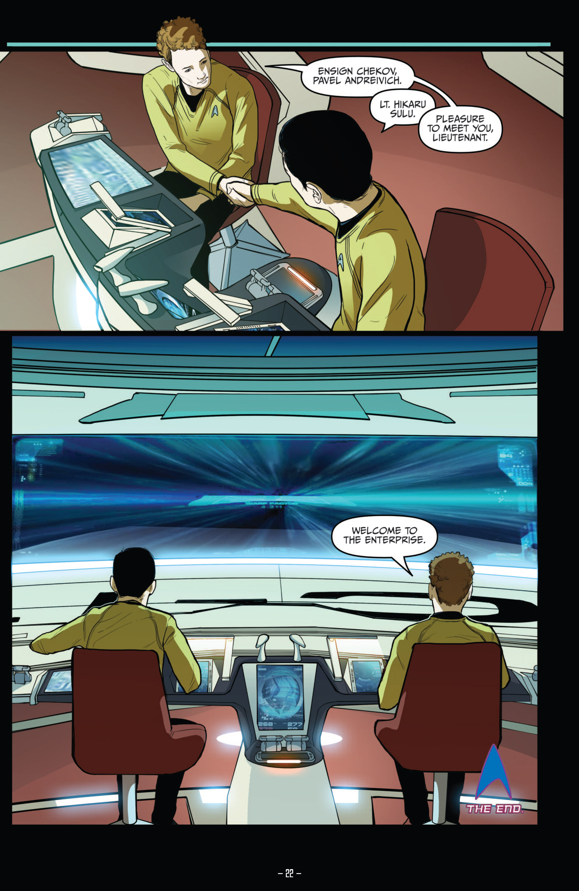 Read online Star Trek (2011) comic -  Issue #20 - 24