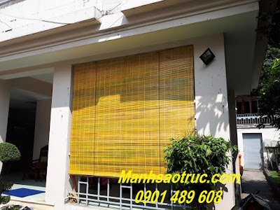 mành tre ngoài trời