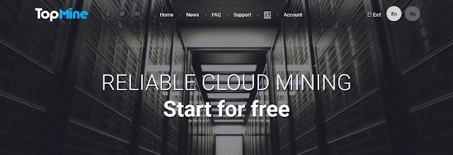 Dapatkan Dolar dan Bitcoin gratis dari Topmine Mining Bitcoin Gratis 2016
