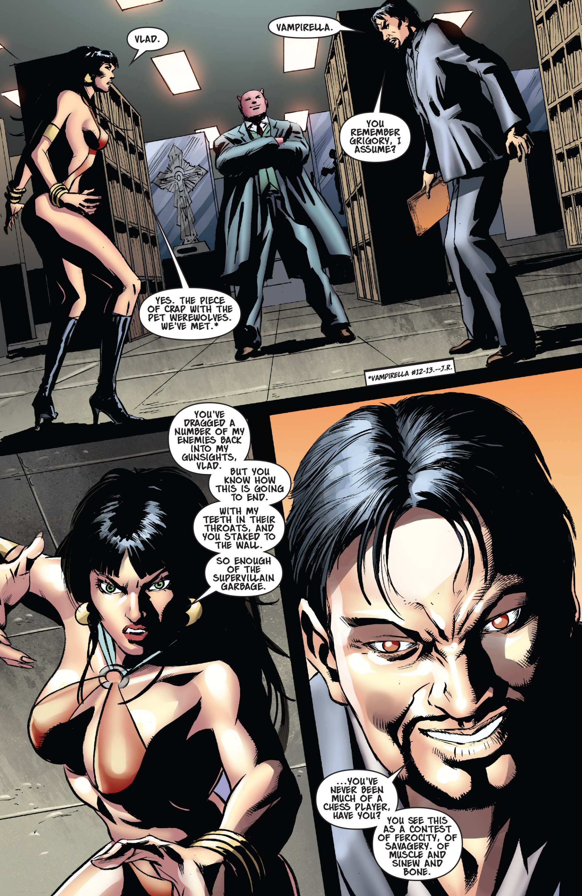 Read online Vampirella (2010) comic -  Issue #20 - 20