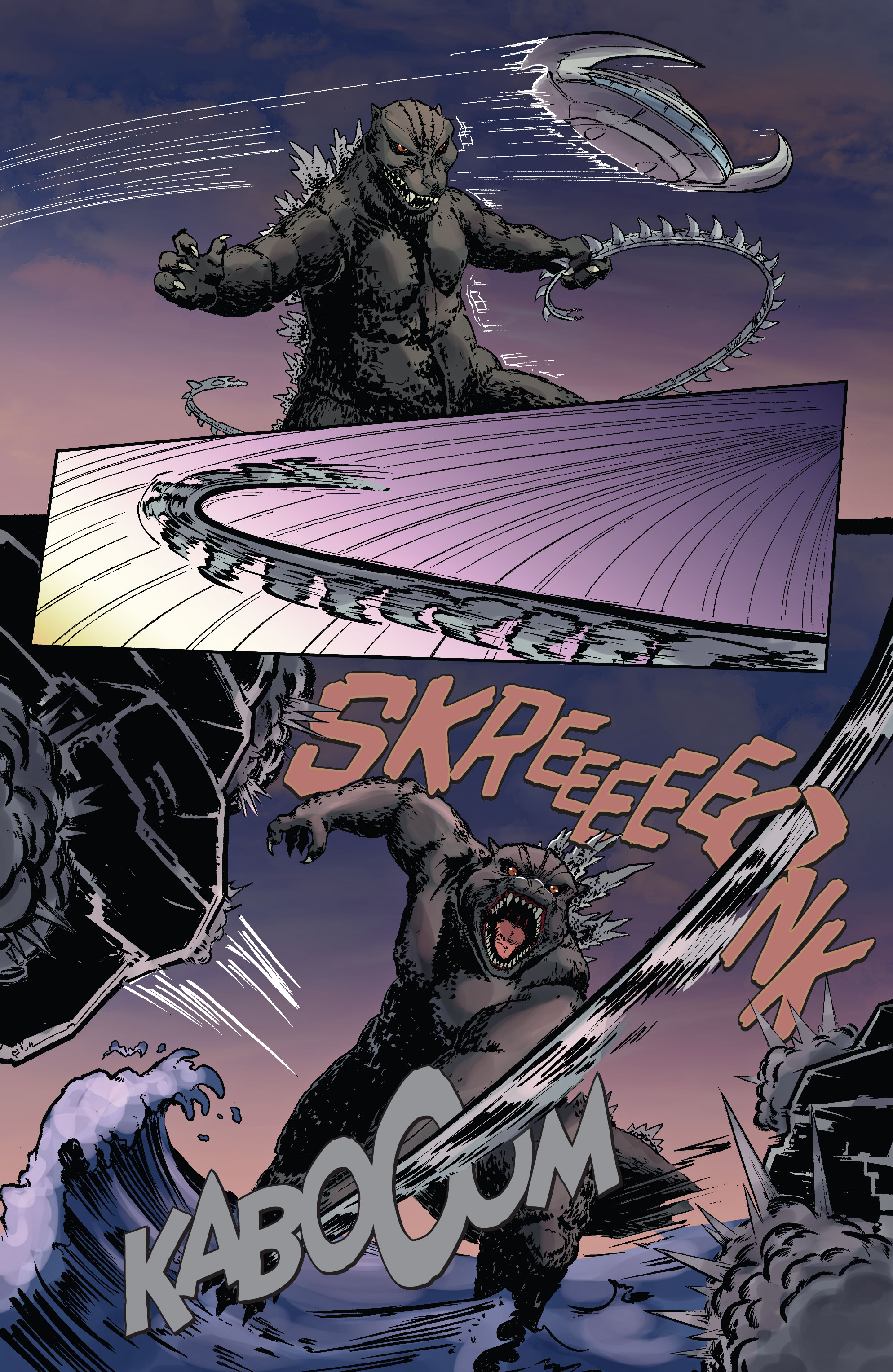 Read online Godzilla Rivals: Vs. Gigan comic -  Issue # Full - 39