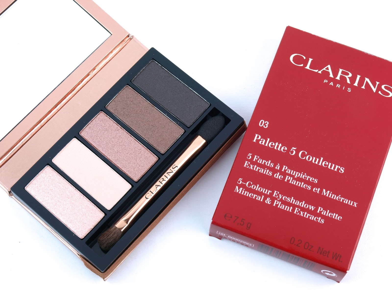 Clarins Spring 2016 5Color Eyeshadow Palette in "03 Natural Glow