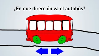 ¿En que dirección va el autobús