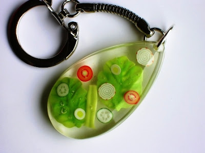 Salad Keyring