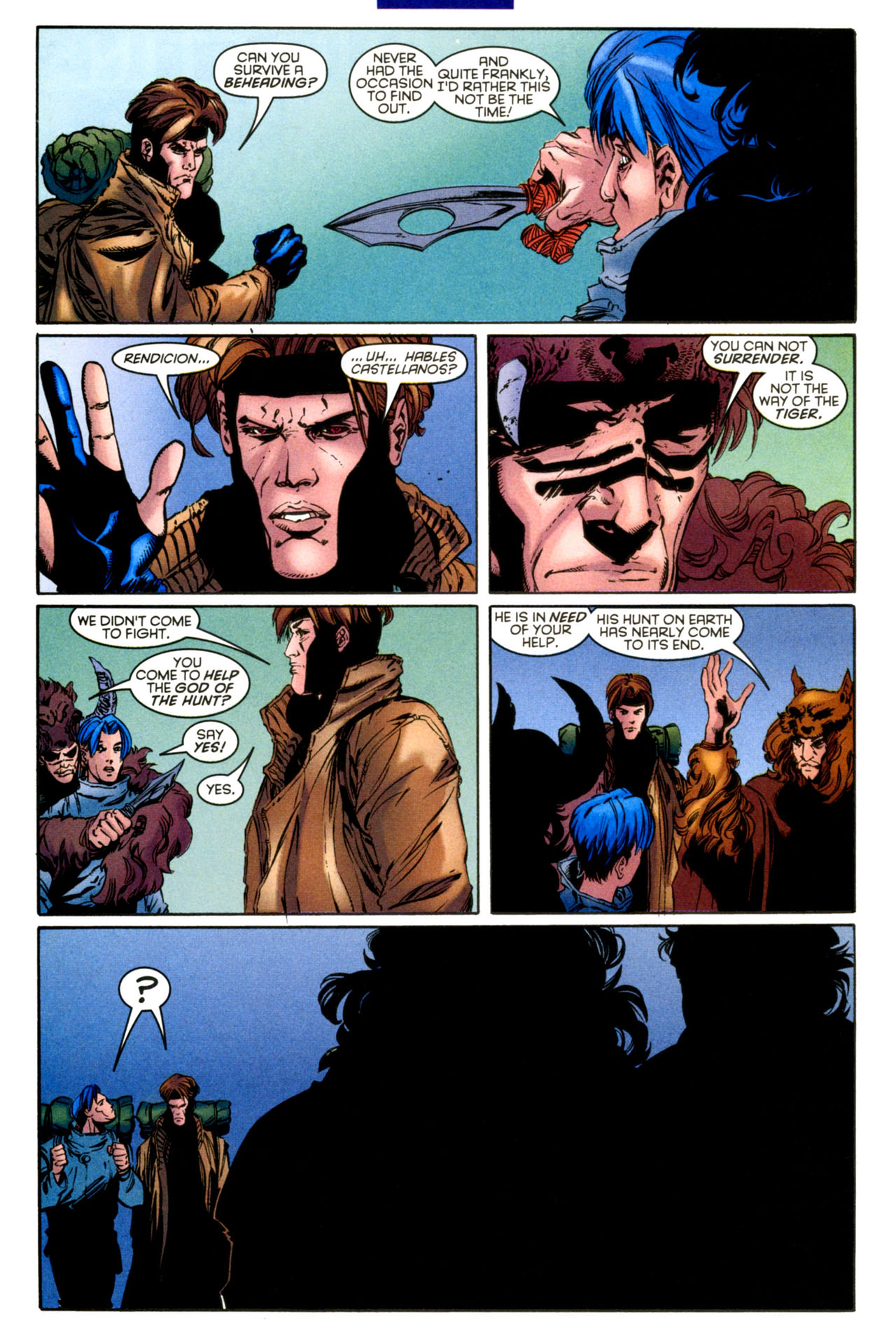 Read online Gambit (1999) comic -  Issue #8 - 22