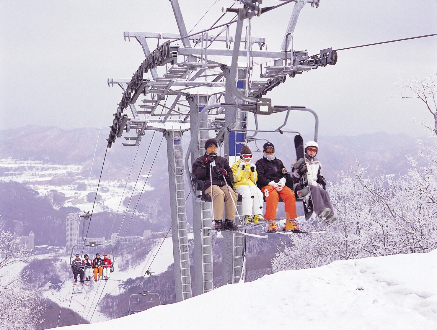 Северная корея горнолыжный курорт. Южная Корея горнолыжные курорты.