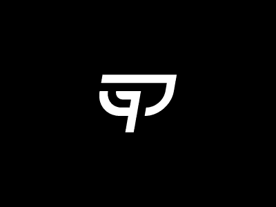 Letter GP Gaming Concept Logo