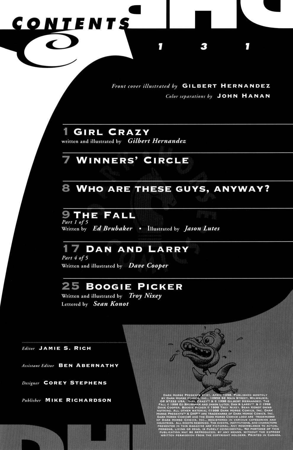 Read online Dark Horse Presents (1986) comic -  Issue #131 - 2