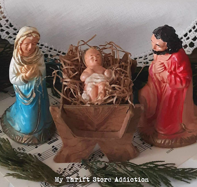 vintage nativity