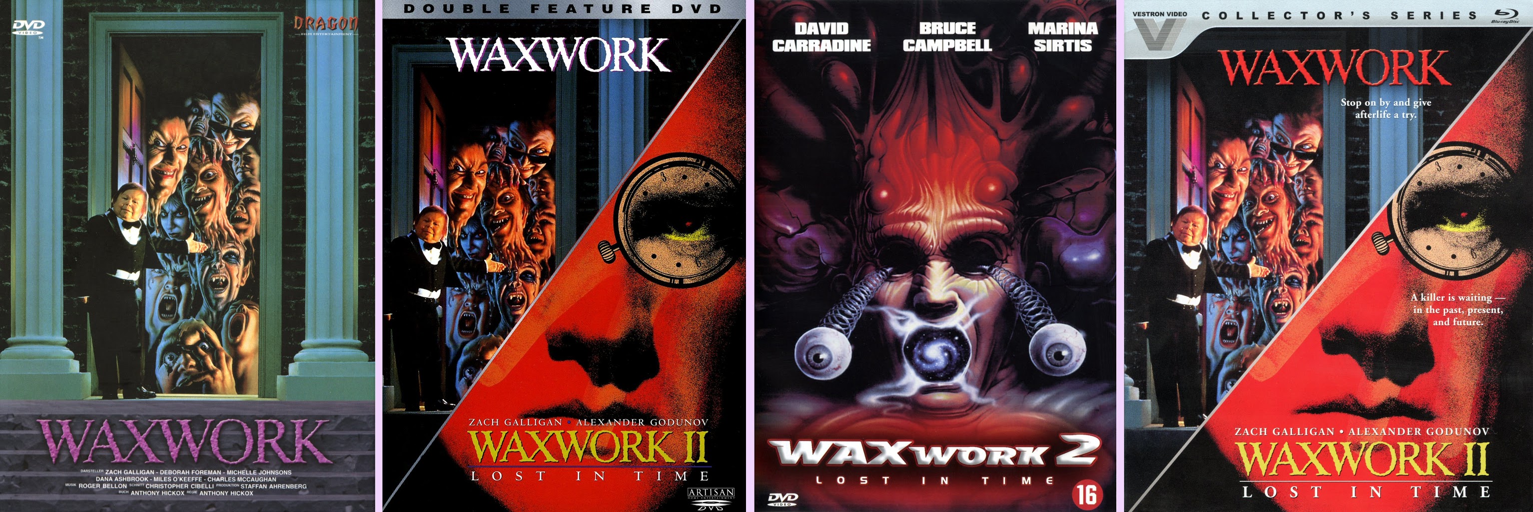 Dvd Exotica Lions Gate Just Got Serious About Waxwork 1 And 2 Dvd Blu Ray Comparison