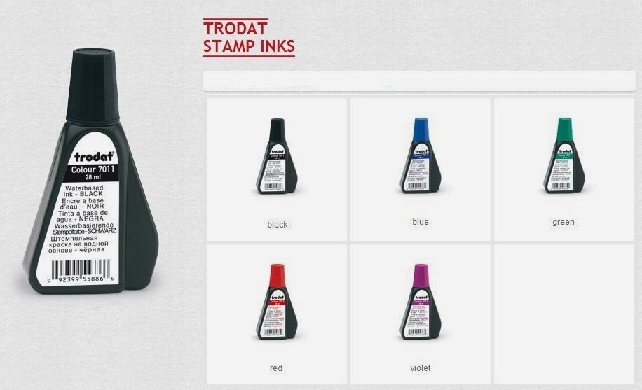 PromoteSource Promotional Products Idea Blog Trodat Stamp pad ink to