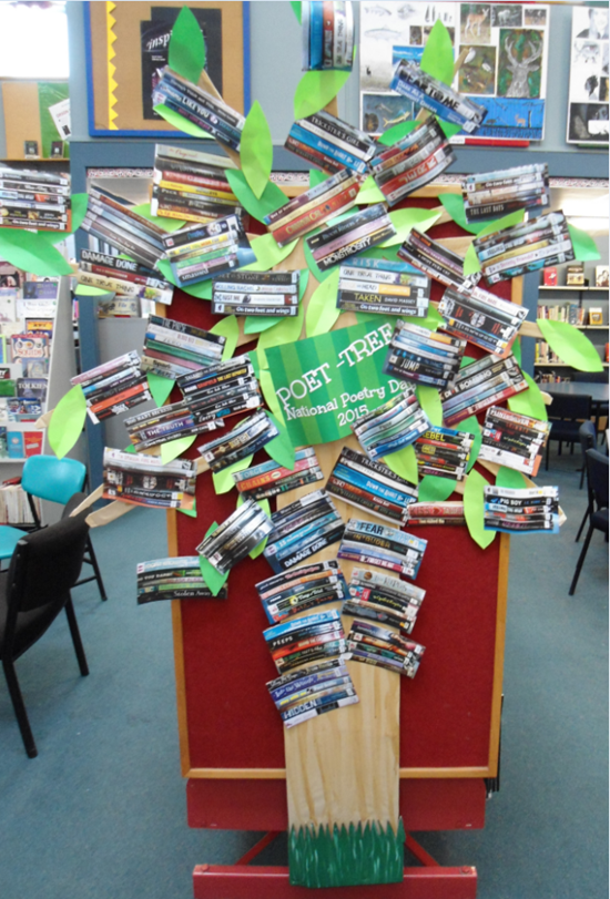 Library Displays PoetTree