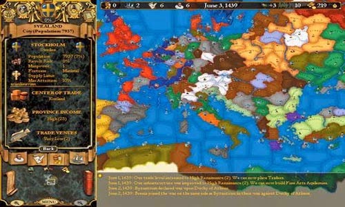 Free Download  Europa Universalis 2 PC Game