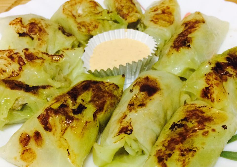 Cooking is made eazy!! Cabbage Wrapped Chicken Dumplings!