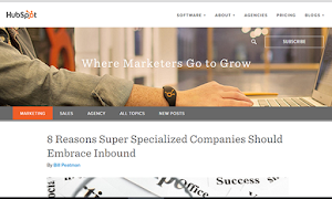 HubSpot Marketing Blog is where marketers go to grow