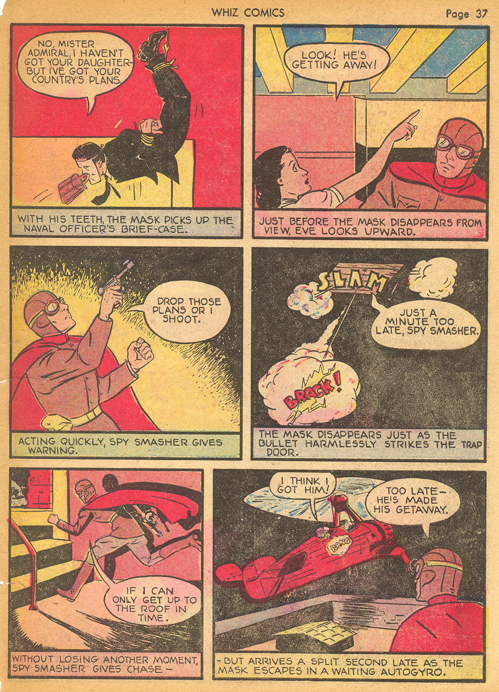 WHIZ Comics issue 7 - Page 39