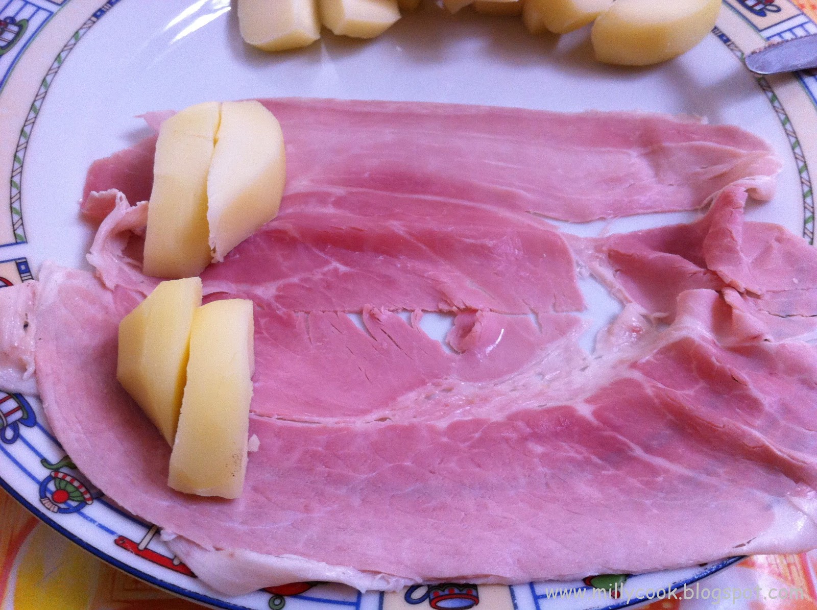 Milly's Cook Involtini di prosciutto cotto e scamorza affumicata