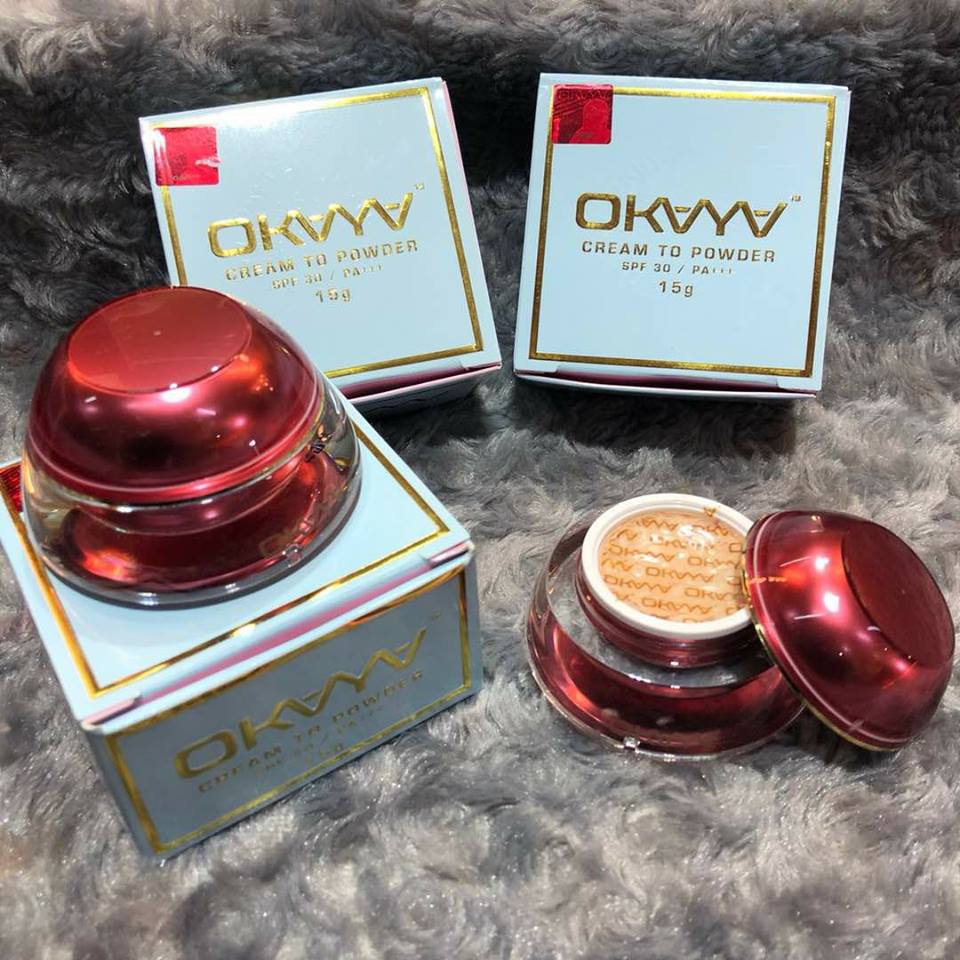 OKAYA MALAYSIA FOUNDATION,PRIMER,INSTANT POWDER,EYEBROW GEL & LIQUID