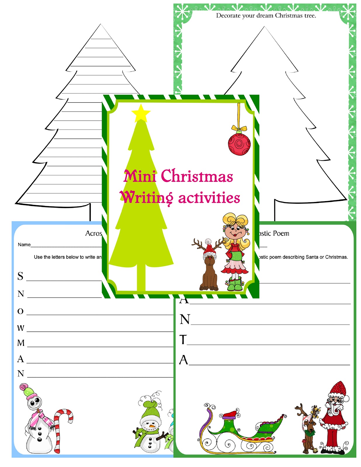 Scrap N Teach Christmas Line Paper free Printables scrap-n-teach-christmas-line-paper-free-printables